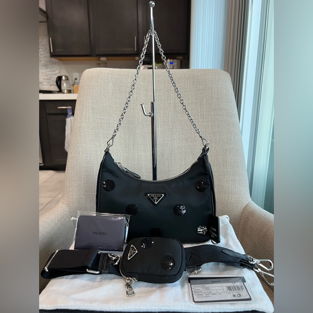 PRADA LIMITED EDITION RE-EDITION TESSUTO BAG
